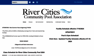 Rivercitiespool.org thumbnail