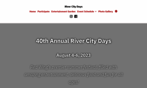 Rivercitydays.org thumbnail