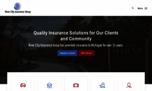 Rivercityinsurancegroup.com thumbnail