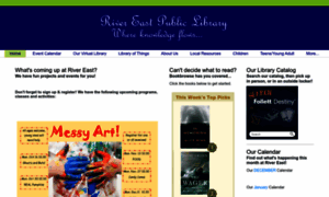 Rivereastlibrary.org thumbnail