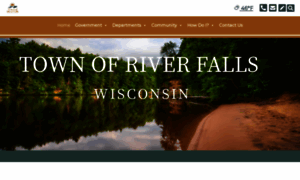 Riverfallstown.com thumbnail