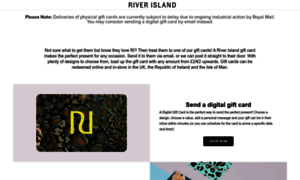 Riverislandgiftcards.com thumbnail