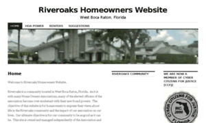 Riveroakshoa.info thumbnail