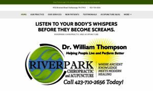 Riverparkchiropractic.com thumbnail