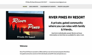 Riverpinesrvresort.com thumbnail