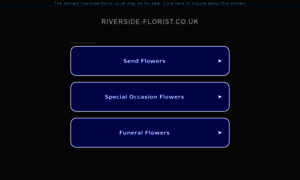 Riverside-florist.co.uk thumbnail