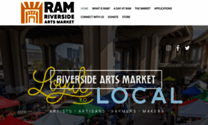 Riversideartsmarket.com thumbnail