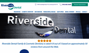 Riversidefamilydental.com thumbnail