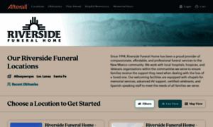 Riversidefunerals.com thumbnail