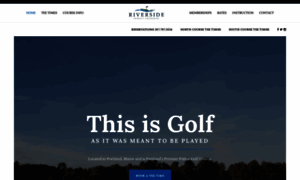 Riversidegolfcourseme.com thumbnail