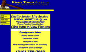 Rivertownauctions.com thumbnail