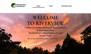 Riverviewsaunaspa.com thumbnail