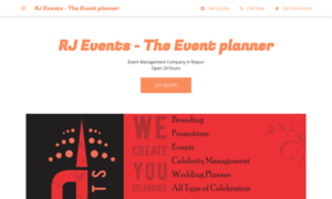 Rj-events-the-event-planner.business.site thumbnail