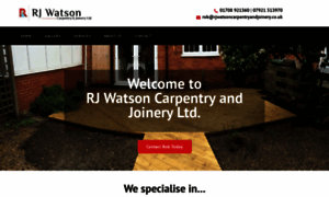 Rjwatsoncarpentryandjoinery.co.uk thumbnail