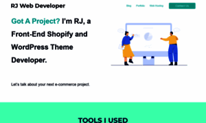 Rjwebdeveloper.com thumbnail