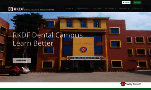 Rkdfdentalcollege.in thumbnail