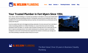 Rlwilsonplumbing.com thumbnail