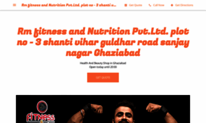 Rm-fitness-and-nutrition-ghaziabad.business.site thumbnail