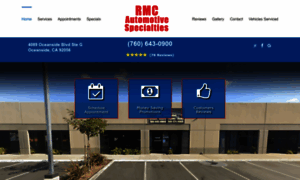 Rmcautomotivespecialties.com thumbnail