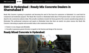 Rmconcrete.in thumbnail