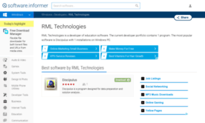 Rml-technologies.software.informer.com thumbnail