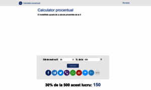 Ro.percent-calc.com thumbnail