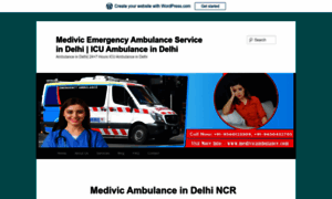 Roadambulanceserviceindelhi.wordpress.com thumbnail