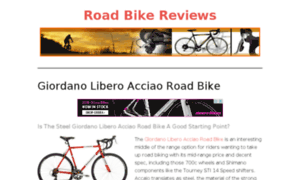 Roadbikereviews.info thumbnail