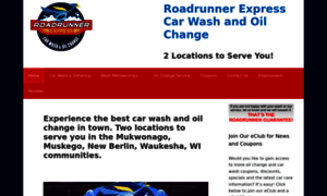 Roadrunnercarwash.com thumbnail