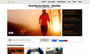 Roadrunnersports.fundly.com thumbnail