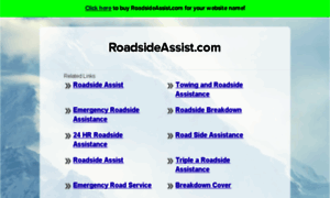 Roadsideassist.com thumbnail