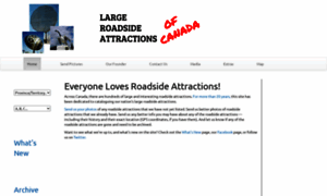 Roadsideattractions.ca thumbnail