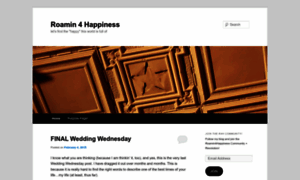 Roamin4happiness.wordpress.com thumbnail