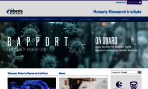 Robarts.ca thumbnail