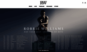 Robbiewilliams.co.uk thumbnail