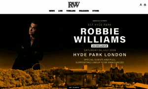 Robbiewilliams.com thumbnail
