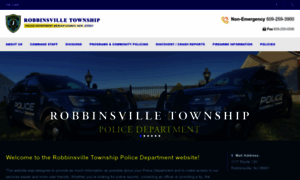 Robbinsvilletownshippolice.org thumbnail