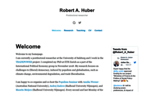 Robertahuber.com thumbnail