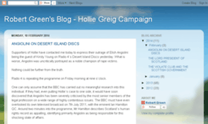 Robertgreensblog-holliegreigcampaign.blogspot.ie thumbnail