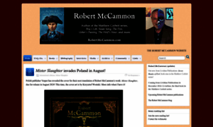 Robertmccammon.com thumbnail