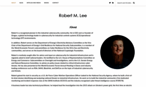 Robertmlee.org thumbnail