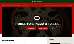 Robertospizzapastamenu.com thumbnail