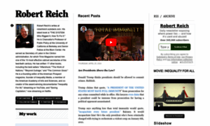 Robertreich.org thumbnail