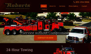 Robertsheavydutytowing.com thumbnail