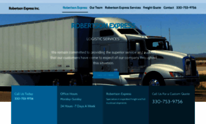 Robertsonexpressinc.com thumbnail