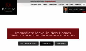 Robertsonhomes.com thumbnail