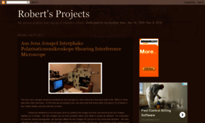Robertsprojects.blogspot.com thumbnail