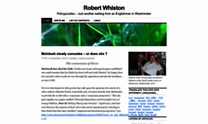 Robertwhiston.wordpress.com thumbnail