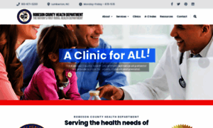 Robesoncountyhealthdepartment.com thumbnail