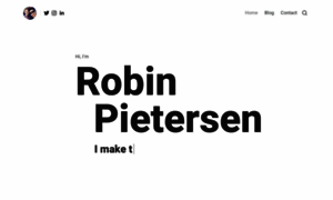 Robinpietersen.com thumbnail